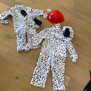 2 Kids Dalmatian Costumes
